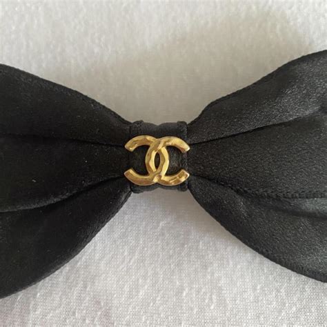 chanel hair bow clip|chanel hat women.